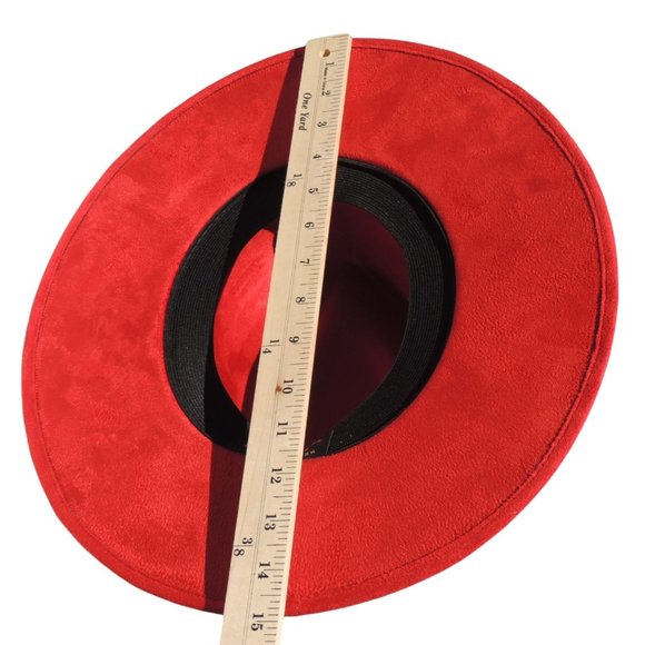 Handmade wide brim hat made in Mexico hand painted - Picture 11 of 16